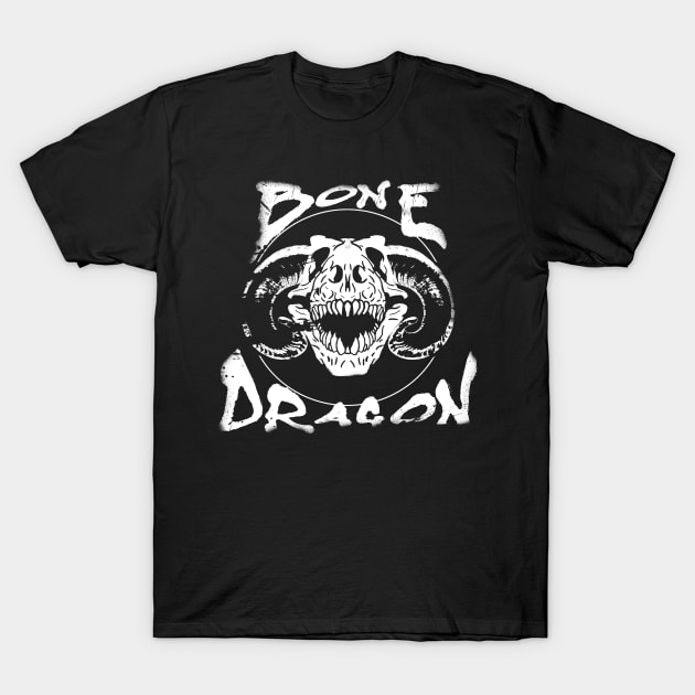 BoneDragon Winter 2019 Design T-Shirt by crowjandesigns